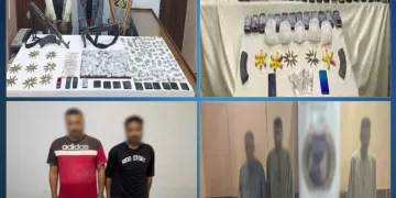 مصرع ثلاثة عناصر إجرامية بالشرقية.. وضبط أعوانهم بطن مخدرات و150 قطعة سلاح و«جرينوف»