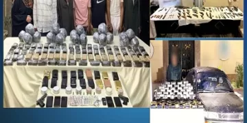 مصرع ثلاثة بلطجية وضبط أعوانهم بطن مخدرات بـ 100 مليون وصفقة سلاح
