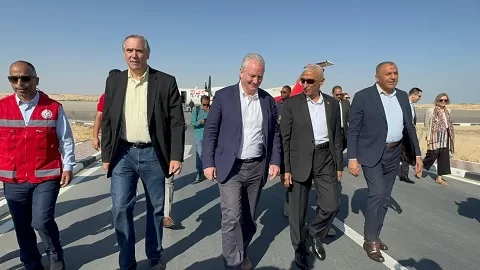 محافظ شمال سيناء يلتقي وفدًا من «مجلس الشيوخ الأمريكي» لتعزيز سبل التعاون 3 - جريدة الجمهورية 11 9 - جريدة الجمهورية