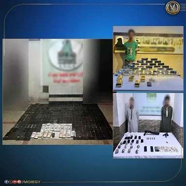 مصرع ثلاثة بلطجية وضبط أعوانهم بطن مخدرات بـ 100 مليون وصفقة سلاح 6 - جريدة الجمهورية 16 2 - جريدة الجمهورية
