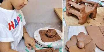 تطبيقية حلوان تنظم ورشة عمل «التشكيل بالطين» لدعم مواهب الشباب