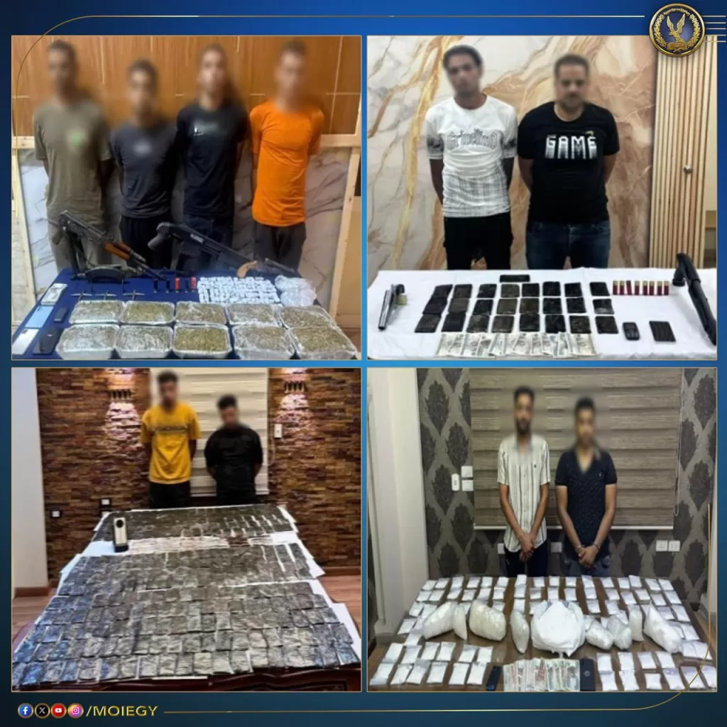 مصرع ثلاثة عناصر إجرامية بالشرقية.. وضبط أعوانهم بطن مخدرات و150 قطعة سلاح و«جرينوف» 2 - جريدة الجمهورية 2 65 - جريدة الجمهورية
