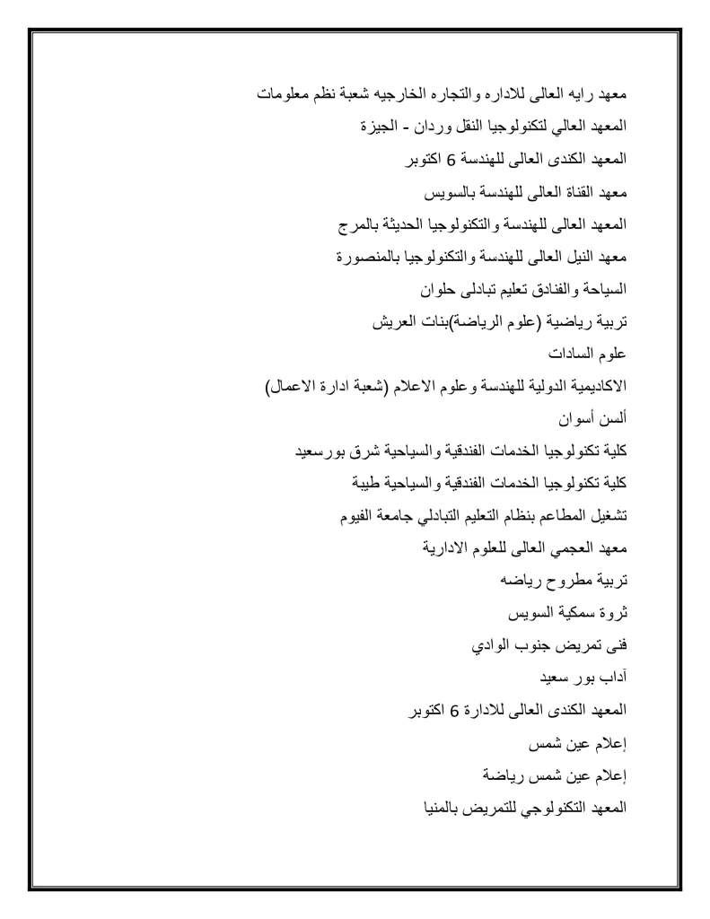 الأربعاء فتح باب المرحلة الثانية لتنسيق القبول بالجامعات: 68.75% لطلاب العلمي و64.06% للأدبي 20 - جريدة الجمهورية 2f1bb2c5588c420ab09cb63328fabec6 36 - جريدة الجمهورية