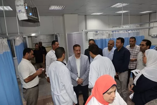 «محافظ المنوفية» يتفقد مستشفى الجراحات المتخصصة بشبين الكوم في جولة ميدانية 3 - جريدة الجمهورية 4 32 - جريدة الجمهورية
