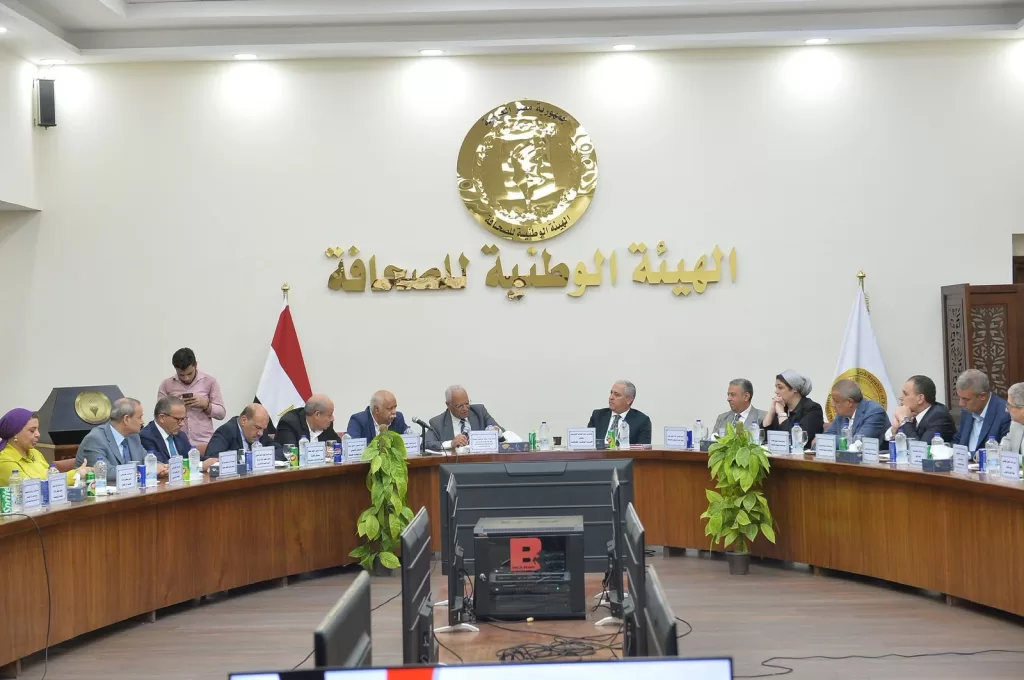 الهيئة الوطنية للصحافة تناقش سيناريوهات أزمة غزة 15 - جريدة الجمهورية 531440357 1227544436052759 1806332650310130113 n - جريدة الجمهورية
