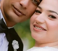 تهنئة قلبية للعروسين الدكتورة يمنى والنقيب محمد