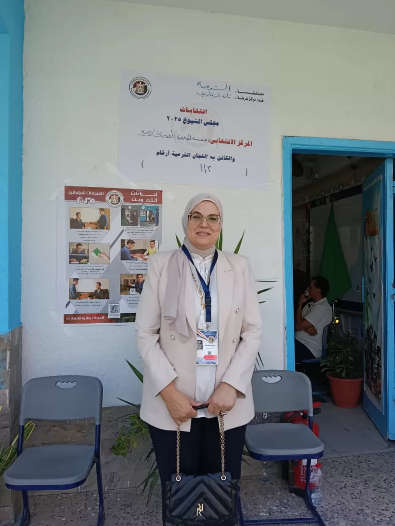 مقررة «قومي المرأة» بالشرقية تدلي بصوتها وتدعو السيدات للمشاركة بانتخابات الشيوخ 2 - جريدة الجمهورية 8 4 - جريدة الجمهورية