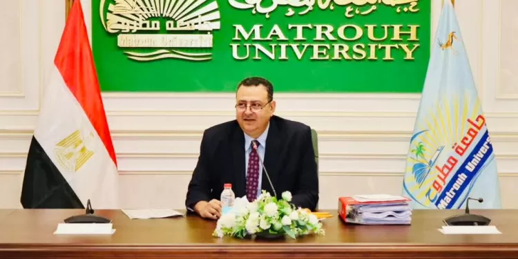 جامعة مطروح تستعد للعام الجديد وتعفي ذوي الهمم من الرسوم الدراسية