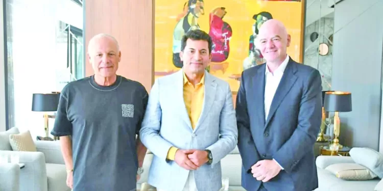 «إنفانتينو» فى العلمين الجديدة 1 - جريدة الجمهورية بيراميدز يتراجع عن ضم «لوكاس»