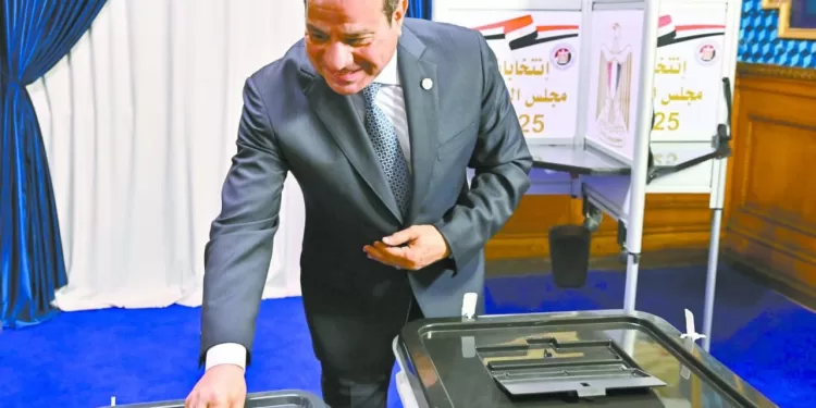 يوم انتخابى ناجح 1 - جريدة الجمهورية يوم انتخابى ناجح