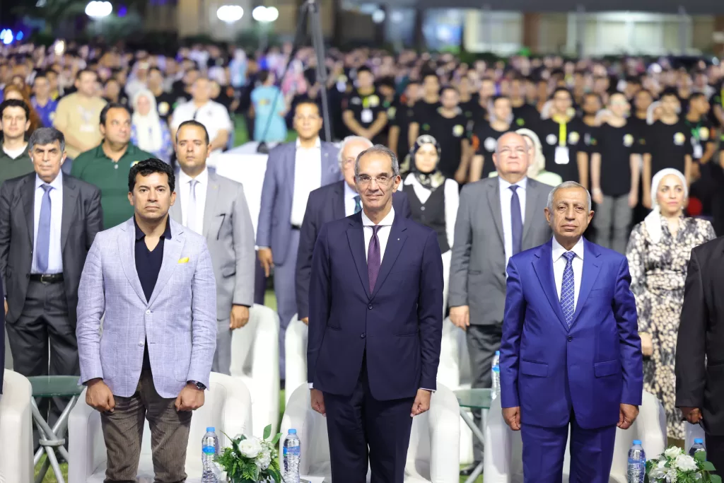 وزيرا الاتصالات والشباب يشهدان تتويج الفائزين في المسابقة المصرية للبرمجة لشباب الجامعات ECPC 9 - جريدة الجمهورية IMG 20250810 WA0014 2 - جريدة الجمهورية