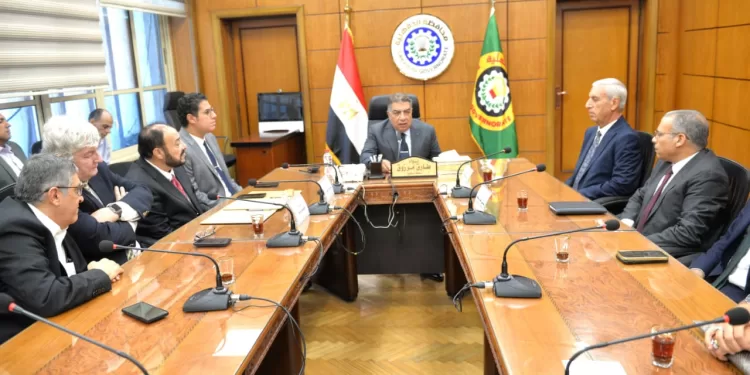 توقيع عقد إنشاء محطة صرف صحي في الدقهلية بتمويل أوروبي