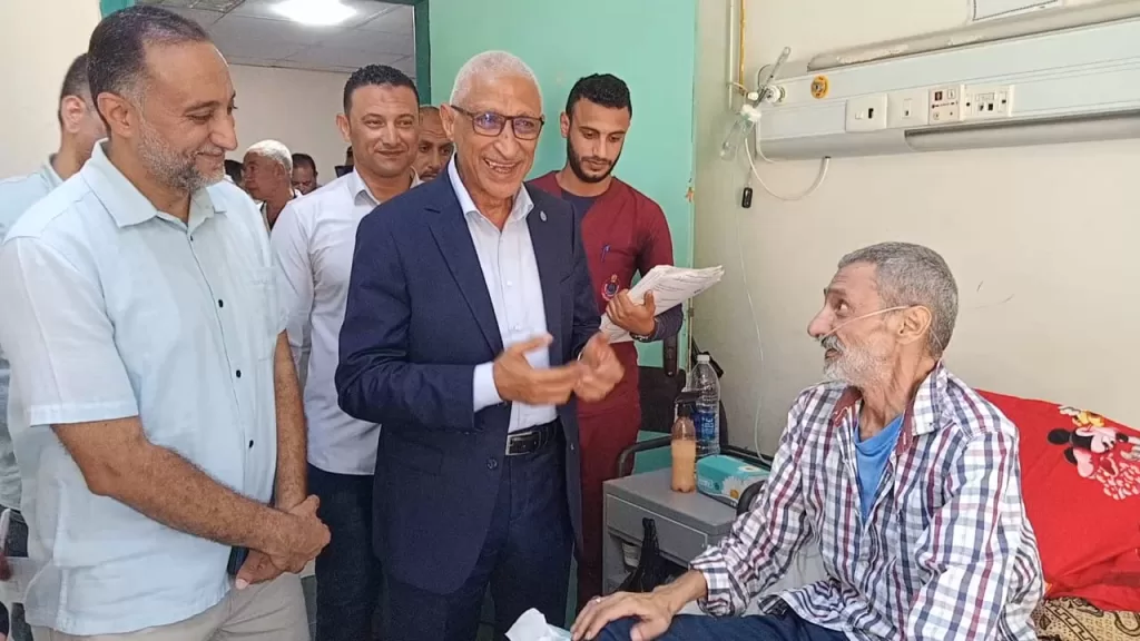 «مجاور» يزور مستشفى العريش العام للاطمئنان على الخدمات المقدمة للمرضى 7 - جريدة الجمهورية IMG 20250820 WA0027 - جريدة الجمهورية