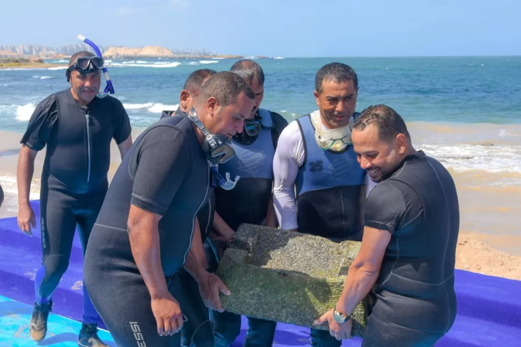 بحضور القيادات العسكرية والمدنية: انطلاق عملية استعادة «مصر الغارقة» من قاع البحر 5 - جريدة الجمهورية IMG 20250821 WA0246 - جريدة الجمهورية
