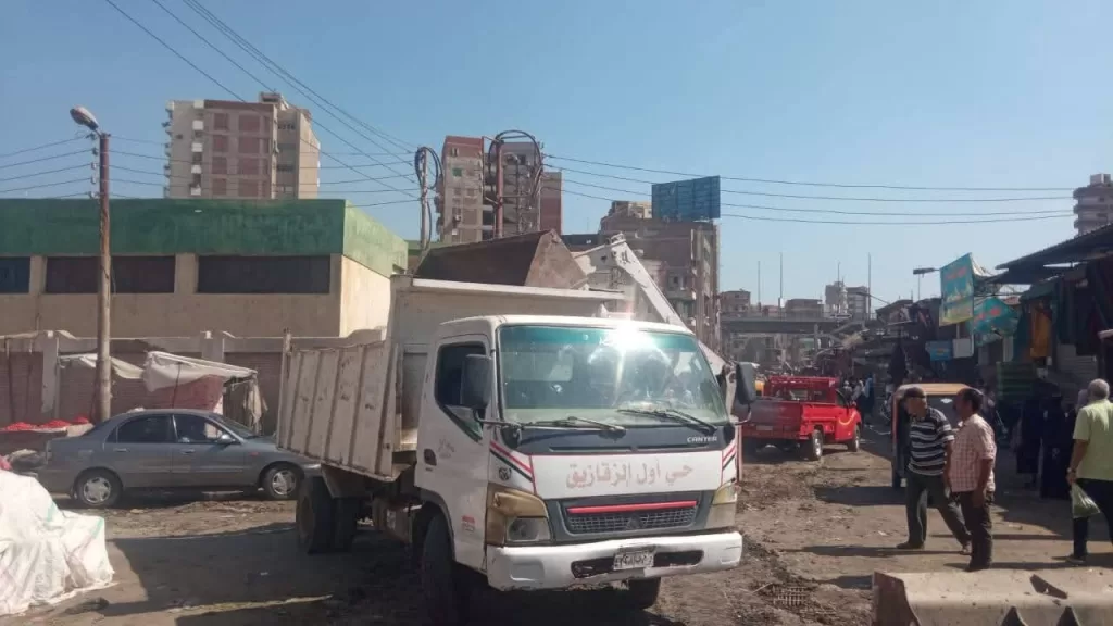 حملة مكبرة لازالة الاشغالات بحلقة السمك بمدينة الزقازيق 3 - جريدة الجمهورية IMG 20250825 WA0890 - جريدة الجمهورية