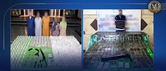مواجهات شرسة للداخلية على أوكار المجرمين.. سقطوا بـ333 كيلو و13 ألف قرص من «الكيف المدمر» 3 - جريدة الجمهورية PM 1 - جريدة الجمهورية