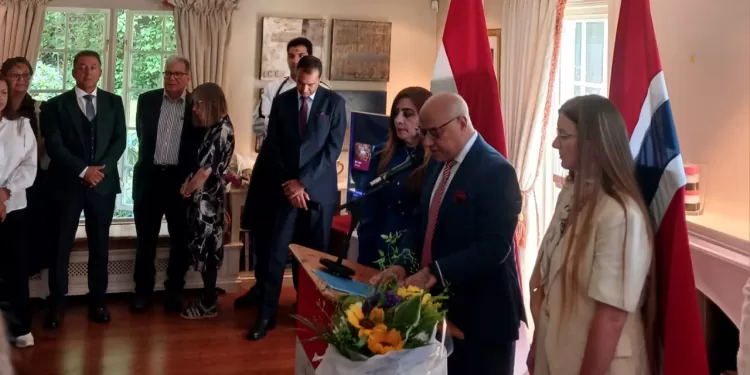 احتفالية رسمية في النرويج بالعيد القومي المصري بحضور السلك الدبلوماسي