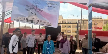 أمينة المرأة تتفقد لجان أكتوبر والشيخ زايد :والسيدات يتصدرن المشهد