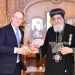في المقر البابوي: البابا تواضروس يستقبل السفير البريطاني لبحث العلاقات الثنائية