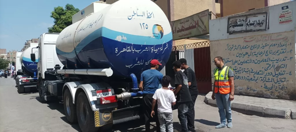 شركة مياه الشرب بالقاهرة توفر سيارات مياه مجانية أمام لجان الانتخابات 5 - جريدة الجمهورية WhatsApp Image 2025 08 05 at 3.06.18 PM 2 - جريدة الجمهورية