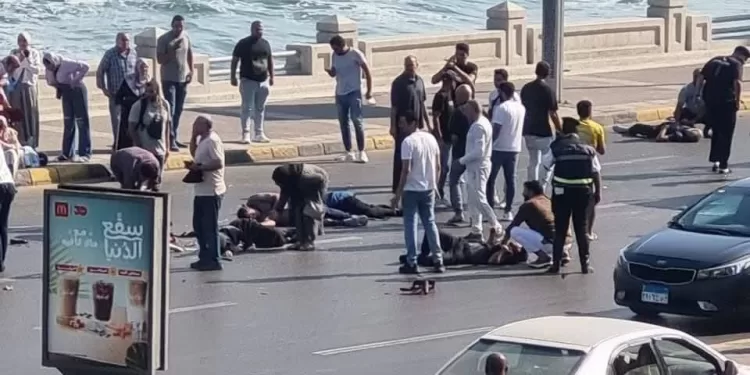 حبس سائق ميكروباص بعد حادث دهس مأساوي على كورنيش الإسكندرية