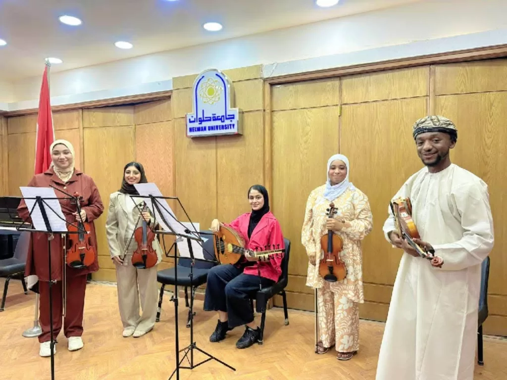 جامعة حلوان تستقبل طلاب جامعة السلطان قابوس في برنامج «Music Art» 3 - جريدة الجمهورية WhatsApp Image 2025 08 14 at 1.00.53 PM 3 - جريدة الجمهورية