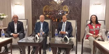 استقبال رسمي لرئيس الوزراء الفلسطيني في شمال سيناء