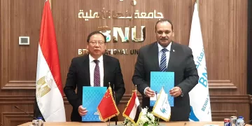 لتعزيز التعاون الدولي: جامعة بنها الأهلية توقع اتفاقية شراكة مع جامعة فوشان الصينية