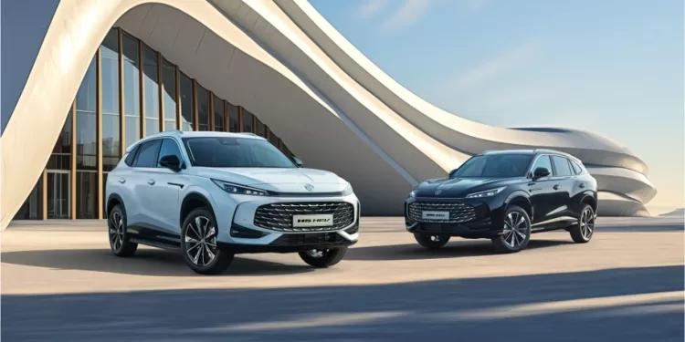 منصور إم جي تكشف عن MG HS Hybrid 2026 الجديدة