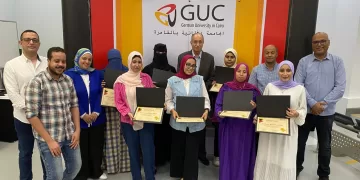 المكتبة المركزية بالجامعة الألمانية بالقاهرة تواصل دعمها للتعليم والبحث العلمي عبر برنامجها التدريبي للطلاب