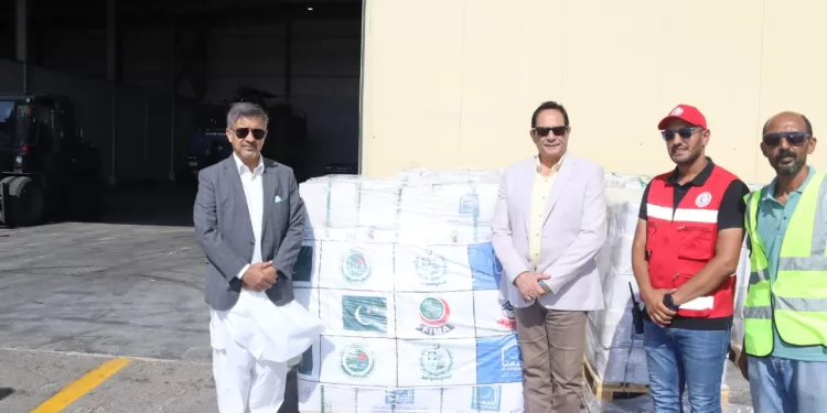 سفير باكستان يشيد بجهود مصر في تسهيل إيصال المساعدات الإنسانية إلى غزة