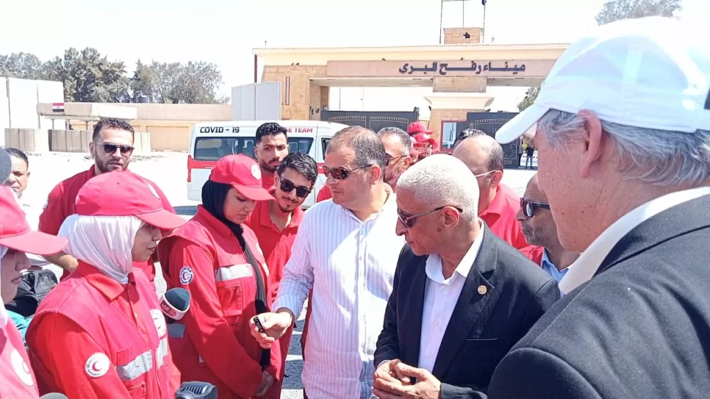وفد مجلس الشيوخ الأمريكي يتفقد معبر رفح والمركز اللوجستي للمساعدات بشمال سيناء 4 - جريدة الجمهورية WhatsApp Image 2025 08 30 at 1.30.40 PM - جريدة الجمهورية