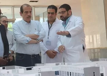 نائب وزير الصحة فى زيارة لمنشآت الهيئة العامة للرعاية الصحية بالسويس
