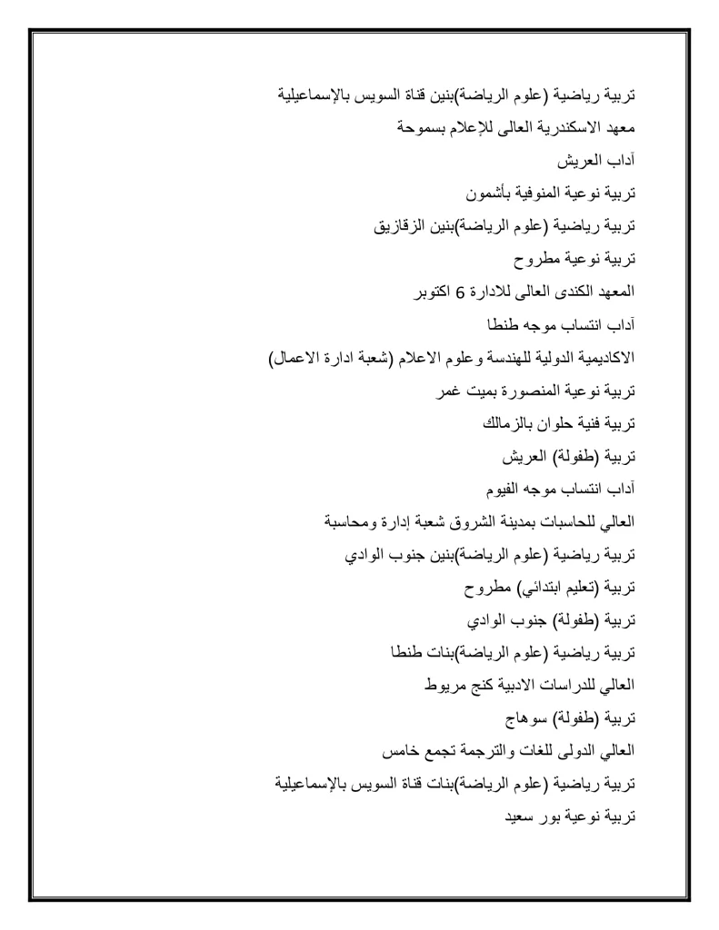الأربعاء فتح باب المرحلة الثانية لتنسيق القبول بالجامعات: 68.75% لطلاب العلمي و64.06% للأدبي 51 - جريدة الجمهورية d8a7abadf91dc59e183e9268023790e7 4 - جريدة الجمهورية