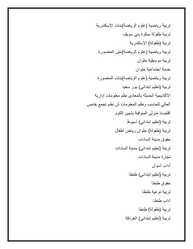 الأربعاء فتح باب المرحلة الثانية لتنسيق القبول بالجامعات: 68.75% لطلاب العلمي و64.06% للأدبي 53 - جريدة الجمهورية d8a7abadf91dc59e183e9268023790e7 6 - جريدة الجمهورية