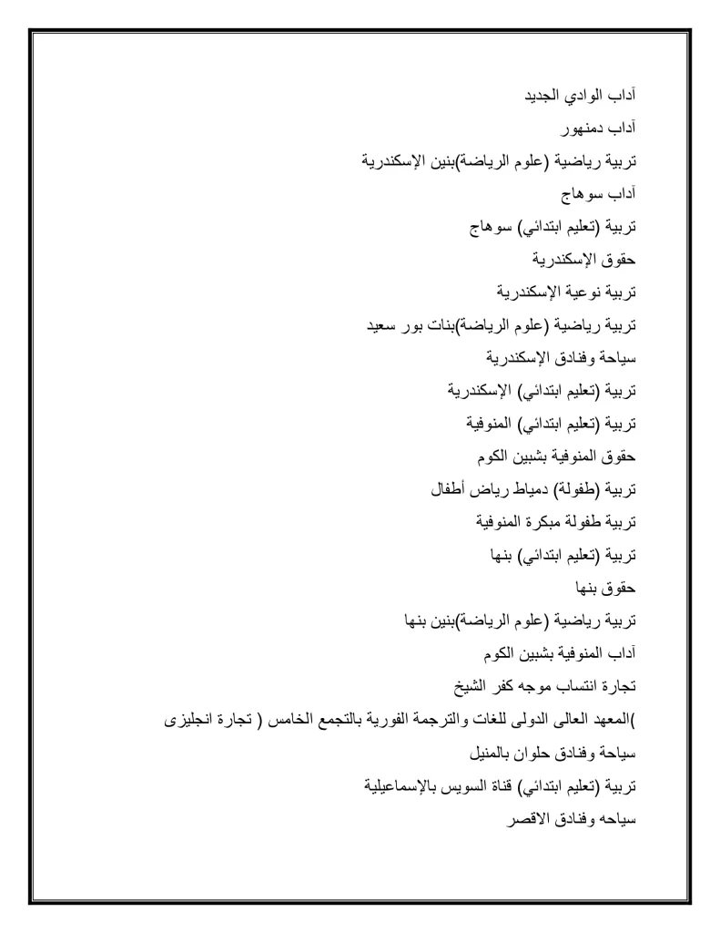 الأربعاء فتح باب المرحلة الثانية لتنسيق القبول بالجامعات: 68.75% لطلاب العلمي و64.06% للأدبي 55 - جريدة الجمهورية d8a7abadf91dc59e183e9268023790e7 8 - جريدة الجمهورية