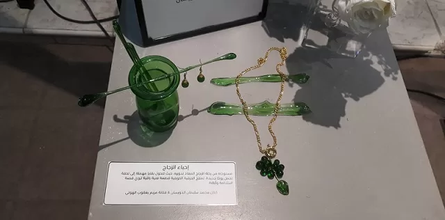 ورشة لصناعة الحلي من الزجاج ضمن مهرجان «صيفي ثقافي 17» 4 - جريدة الجمهورية e05b6371 179899 - جريدة الجمهورية