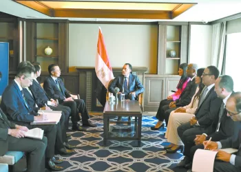 على هامش مشاركته نيابة عن الرئيس.. فى مؤتمر «تيكاد 9» لقاءات مكثفة لمدبولى.. باليابان 4 - جريدة الجمهورية على هامش مشاركته نيابة عن الرئيس.. فى مؤتمر «تيكاد 9» لقاءات مكثفة لمدبولى.. باليابان