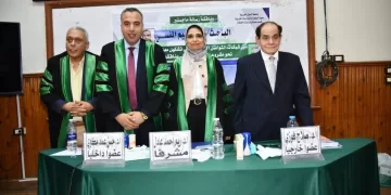 المنسي يحصل على الماجستير بـ«امتياز» ويوصي بإنشاء منصة إلكترونية للقوانين