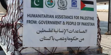 باكستان تُرسل قافلة مساعدات إنسانية إلى غزة