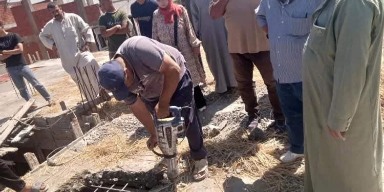 إزالة 4 حالات تعدٍ على أملاك الدولة بالشرقية 1 - جريدة الجمهورية إزالة 4 حالات تعدٍ على أملاك الدولة بالشرقية