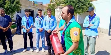 تدريب متقدم لـ«الجوالة» على خطط الاستجابة للكوارث الطبيعية في «كفر الشيخ»