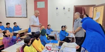 جولات ميدانية مكثفة لمسؤولي «تعليم الجيزة» للوقوف على سير العملية التعليمية