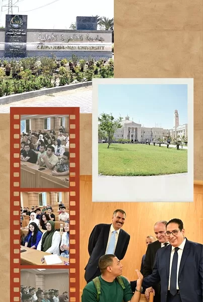 رئيس جامعة القاهرة يواصل جولاته لمتابعة إنتظام الدراسة بالجامعة الأهلية والفرع الدولي بمدينة 6 أكتوبر 2 - جريدة الجمهورية 1 180 - جريدة الجمهورية