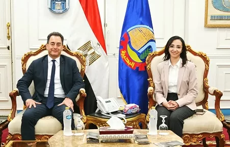 محافظ البحيرة تستقبل السفير الفرنسي لتفقد مشروعات التعاون وآثار رشيد 2 - جريدة الجمهورية 17 4 - جريدة الجمهورية