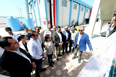 «وزير الإسكان» و«محافظ البحيرة» يفتتحان محطة معالجة الصرف الصحي بمركز بدر 3 - جريدة الجمهورية 2 146 - جريدة الجمهورية