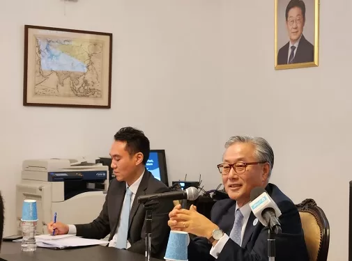 سفير كوريا الجنوبية: «مصر» شريك أساسي ونثمن دورها المهم في أزمة غزة