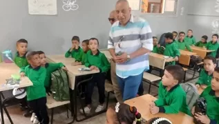 مسؤولو تعليم الجيزة يتفقدون مدارس الصف