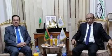 أمين عام «الوحدة الاقتصادية» وسفير موريتانيا بالقاهرة يبحثان تعزيز التعاون