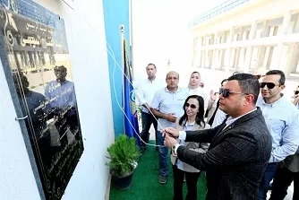 «وزير الإسكان» و«محافظ البحيرة» يفتتحان محطة معالجة الصرف الصحي بمركز بدر 5 - جريدة الجمهورية 4 110 - جريدة الجمهورية